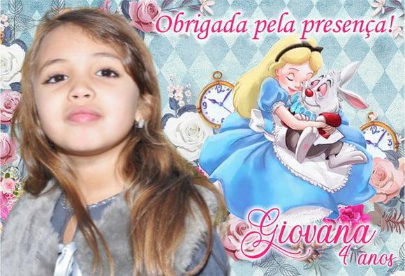 25 Foto Imã Alice no País das Maravilhas