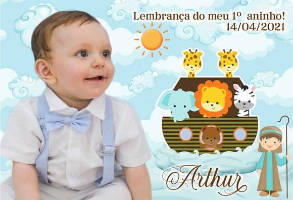 20 Foto Imã com Personalizado - A Arca de Noé