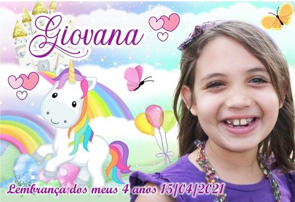 20 Foto Imã 10x15 Unicórnio - Unicórnios
