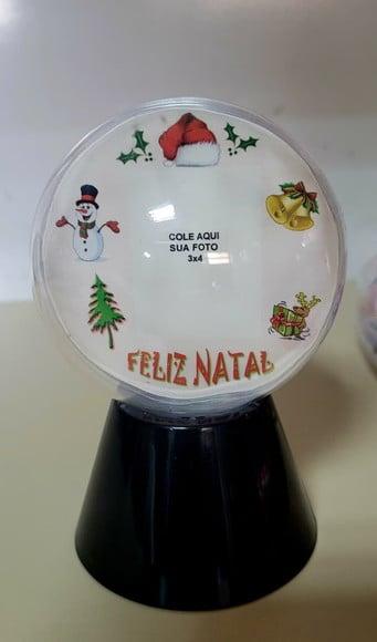 Globo de Mesa - Personalizado - Natal