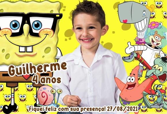 20 Foto Imã Personalizado Bob Esponja com Foto