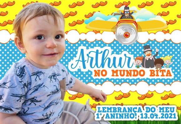 20 Imã Foto Imã Personalizado - MUNDO BITA