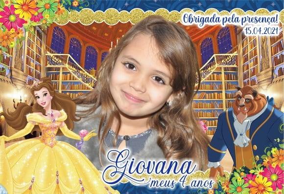 30 Foto Personalizado a Bela e a Fera