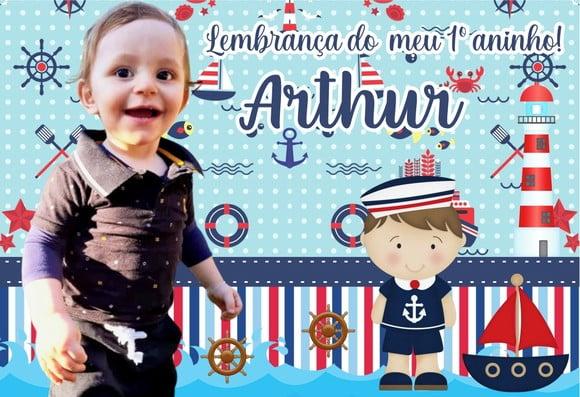 30 Foto Imã Personalizado Marinheiro