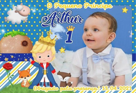 10 Foto Imã Personalizado Pequeno Príncipe