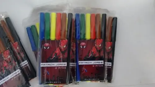 Canetinhas Laváveis Personalizadas