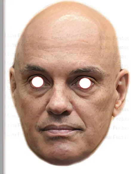 Máscaras Alexandre de Moraes