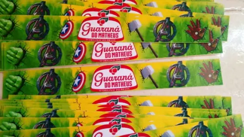 Rótulo de mini refrigerante