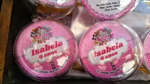 10 Lembrancinhas Bolas Personalizadas Todos os Temas