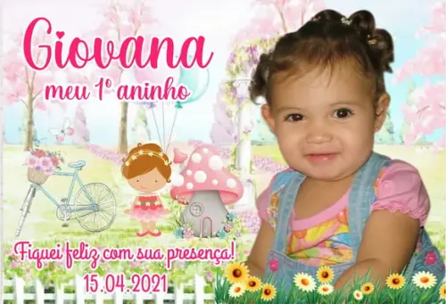 30 Foto Imã Personalizado Jardim Encantado
