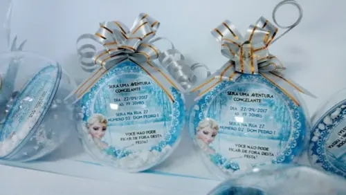 10 Convite Personalizado Frozen
