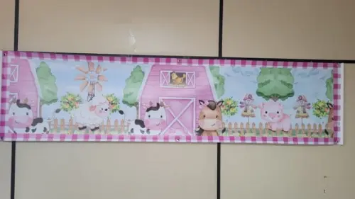 Faixa/ Banner Fazendinha (2,00x0,50)