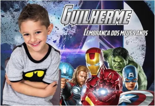 20 Foto Imã Personalizado Heróis Vingadores