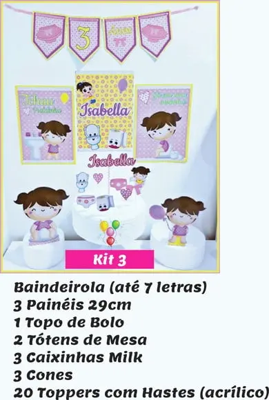 Kit Festa em Casa -