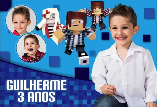 20 Foto Imã com Proteção UV NÃO DESBOTA - Authentic Game