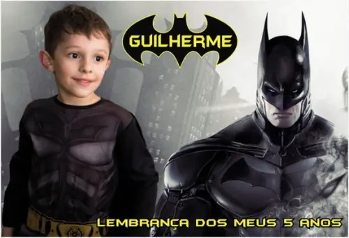10 Foto Imã com Proteção Uv Não Desbota - Homem Morcego