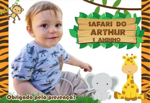 70 Foto Imã Personalizado Safari com Foto