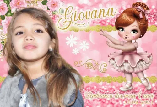 20 Foto Imã Personalizado Bailarina