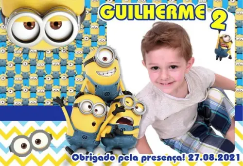 25 Foto Imã Personalizado Minnions Malvado Favorito