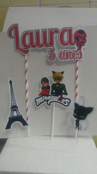 Topo de Bolo personalizado