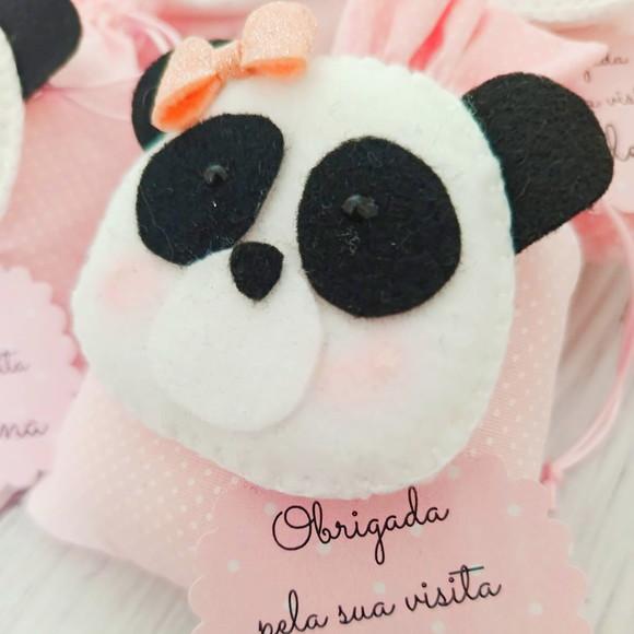 10 Lembrancinhas de Nascimento Maternidade Urso Panda
