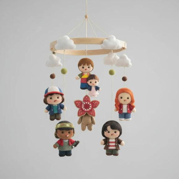 Móbile de Berço - Stranger Things
