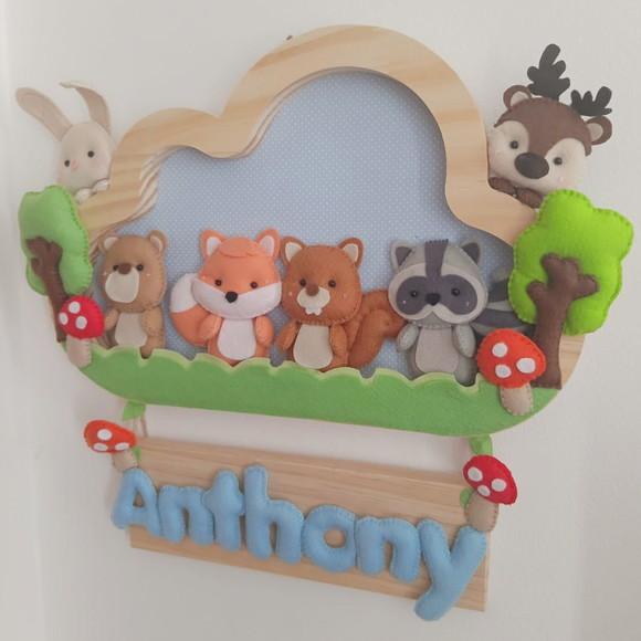 Porta de Maternidade - Floresta Baby