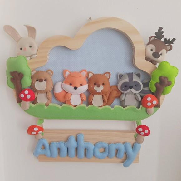 Porta de Maternidade - Floresta Baby