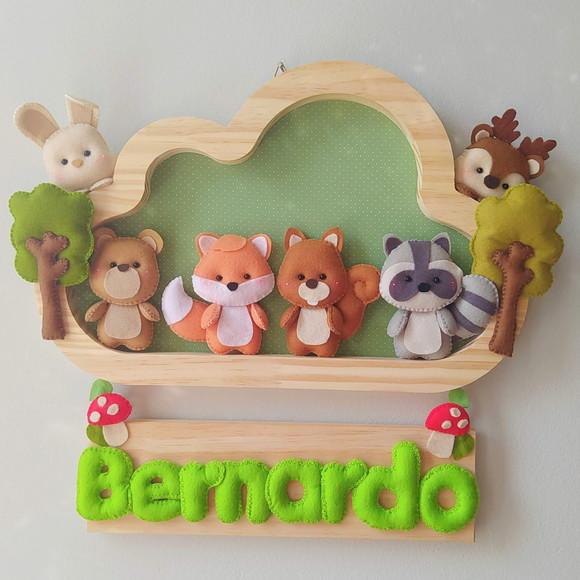 Porta de Maternidade - Floresta Baby
