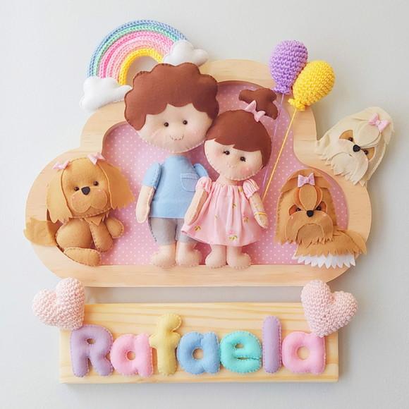 Porta de Maternidade - Irmãos