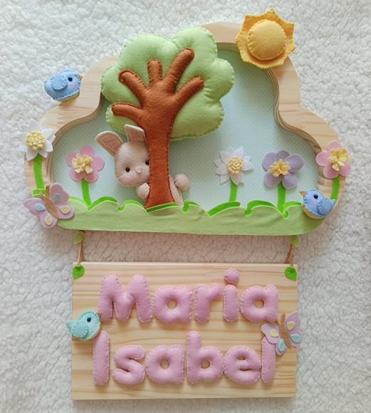 Porta de Maternidade - Jardim Encantado