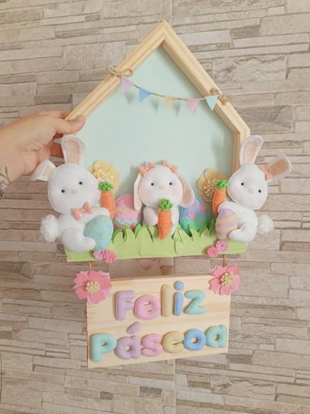 Quadrinho Coelhinhos da Páscoa