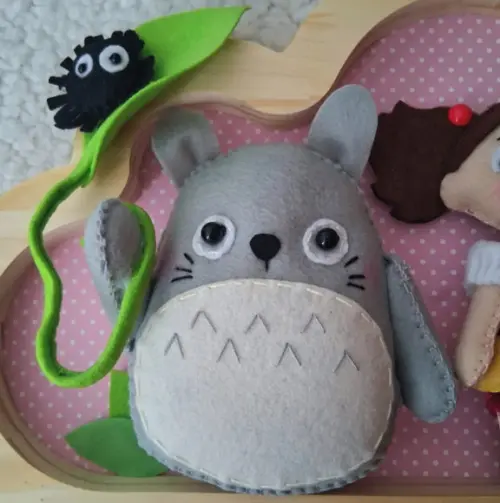 Enfeite de Porta Maternidade Personalizado Meu Amigo Totoro