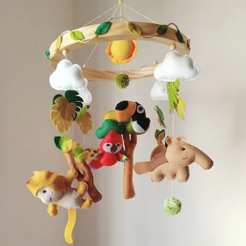 Móbile de Berço - Fauna Brasileira