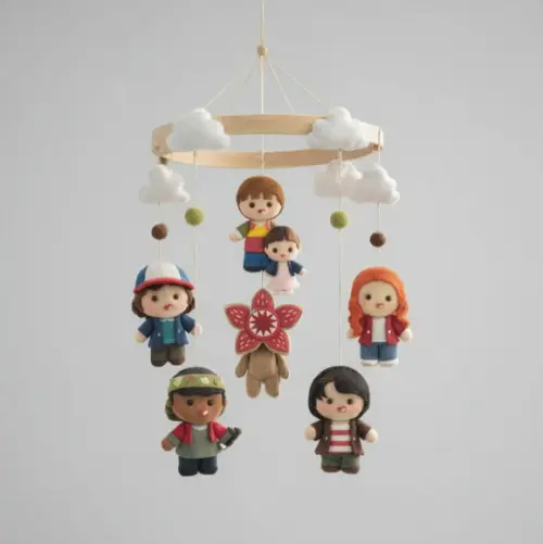 Móbile de Berço - Stranger Things