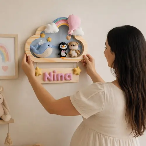 Porta de Maternidade - Animais Marinhos