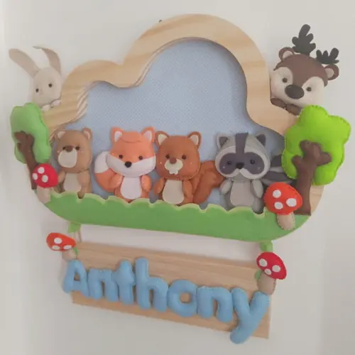 Porta de Maternidade - Floresta Baby
