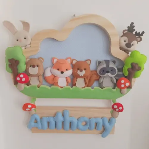 Porta de Maternidade - Floresta Baby