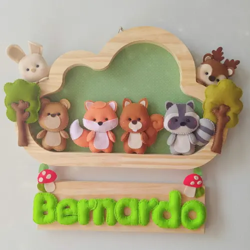 Porta de Maternidade - Floresta Baby