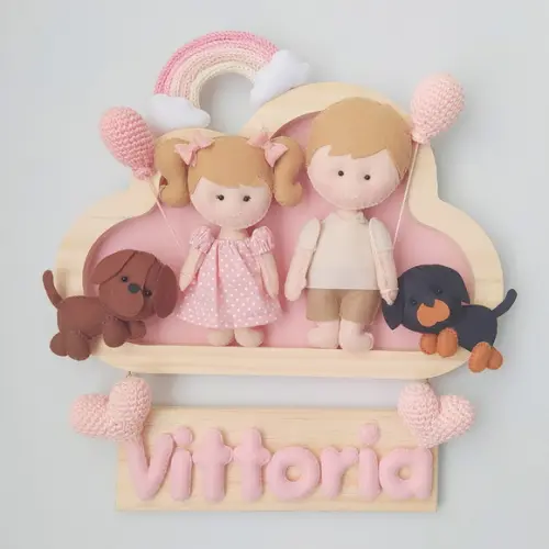 Porta de Maternidade - Irmãos