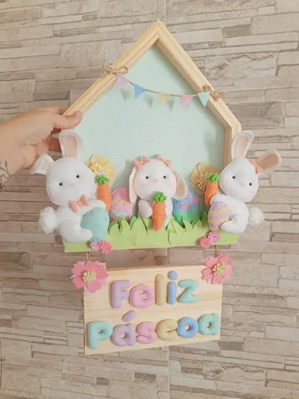 Quadrinho Coelhinhos da Páscoa