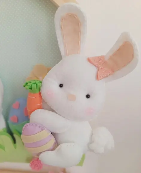 Quadrinho Coelhinhos da Páscoa