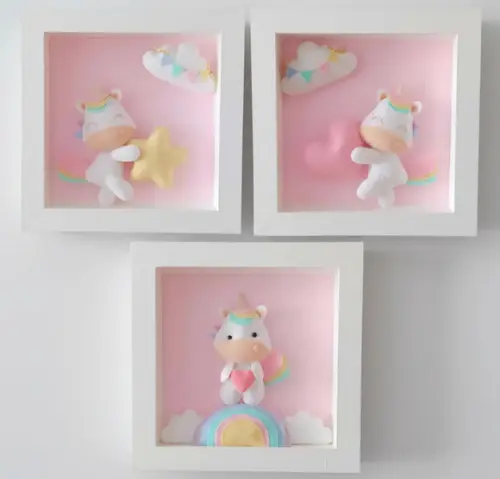 Trio de Quadrinhos - Unicórnios