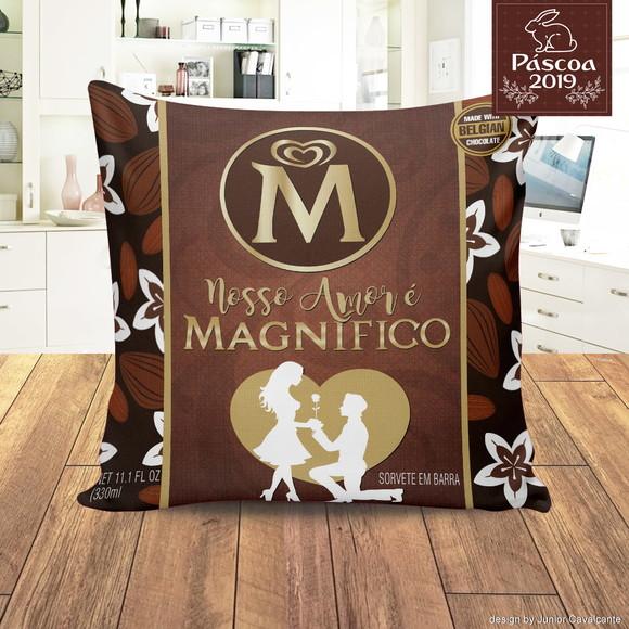 almofada páscoa personalizada com foto páscoa amor magnifico