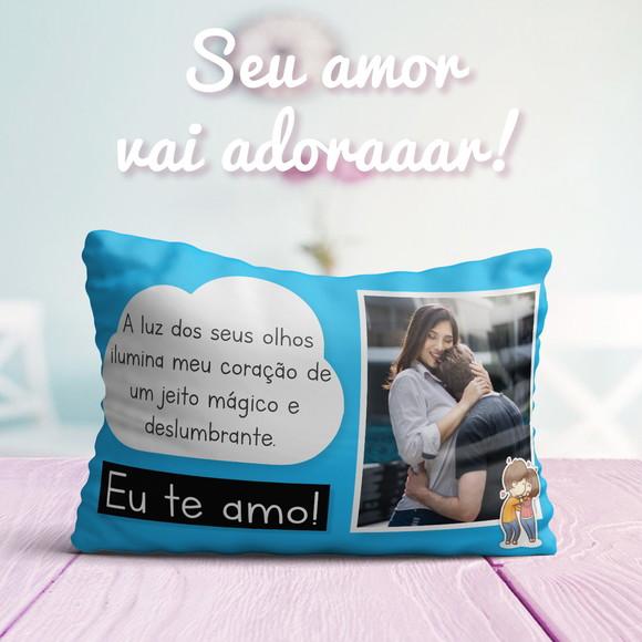 Almofada Presente Namorado Eu Te Amo Amor Namorados Casal