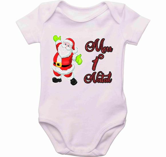 body meu primeiro natal bori natal roupa bebê natal