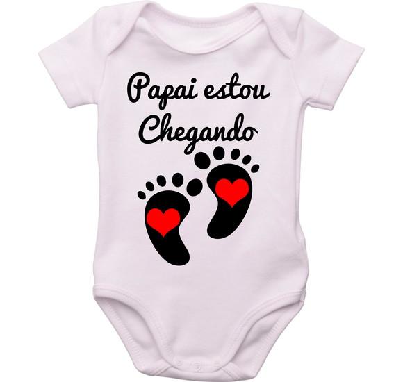 body papai estou chegando bori bebê personalizado