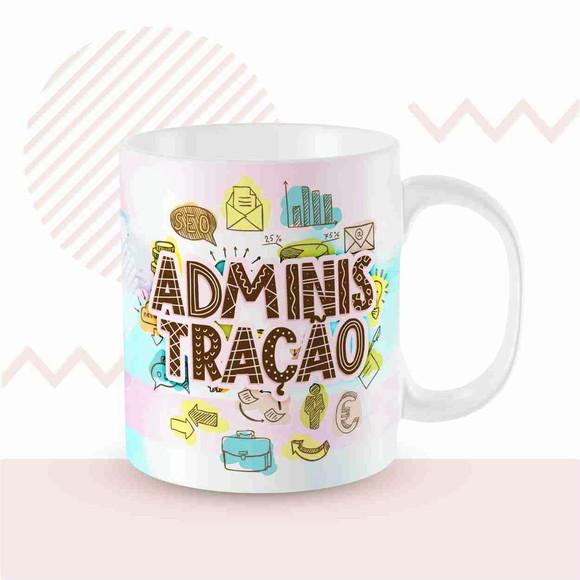 Caneca administração presente administração