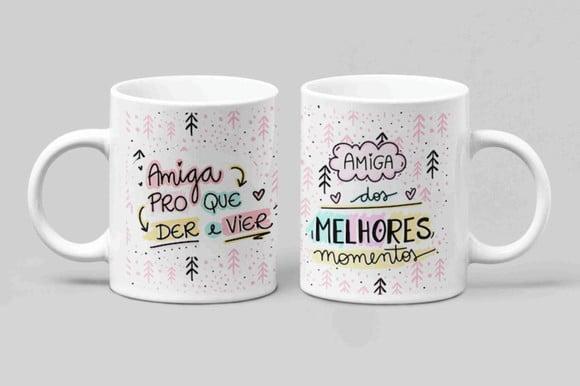 Caneca amiga presente melhor amiga lembrança amiga