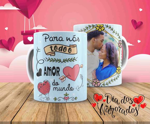Caneca amor Namorados casal presente seu amor